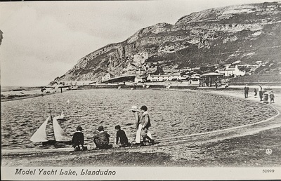 Model Yacht Lake 1905