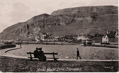 Model Yacht Lake 1913